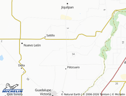 Mapa MICHELIN Veracruz 2 - ViaMichelin