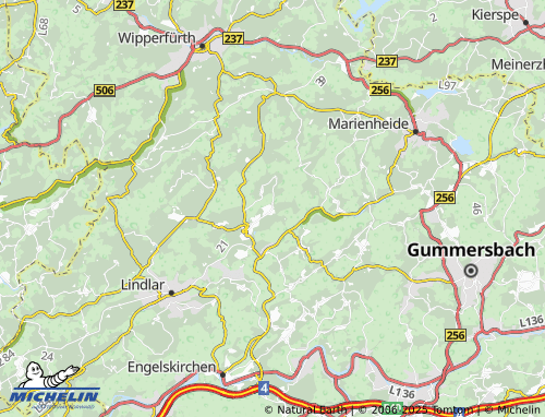 Mapa MICHELIN Scheel - ViaMichelin