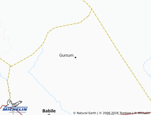 MICHELIN Bursum map - ViaMichelin