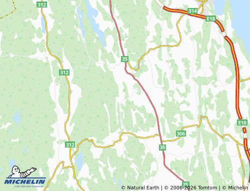 Mappa MICHELIN Krakken - ViaMichelin