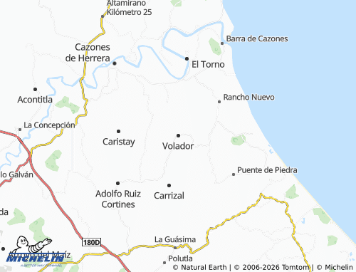 Mapa MICHELIN Volador - ViaMichelin