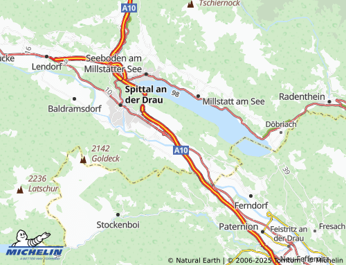 MICHELIN Baldersdorf map - ViaMichelin