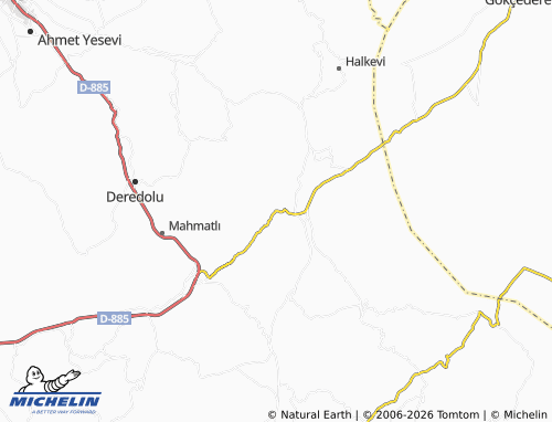 MICHELIN Sadak map - ViaMichelin