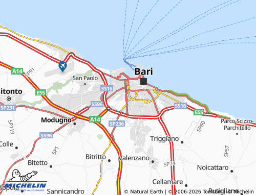 Mappa MICHELIN Picone - ViaMichelin