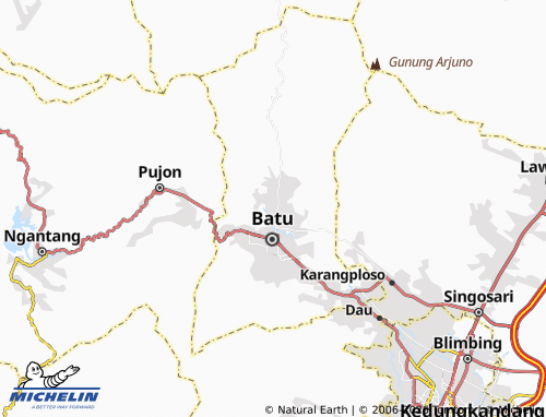 MICHELIN Sidomulyo map - ViaMichelin