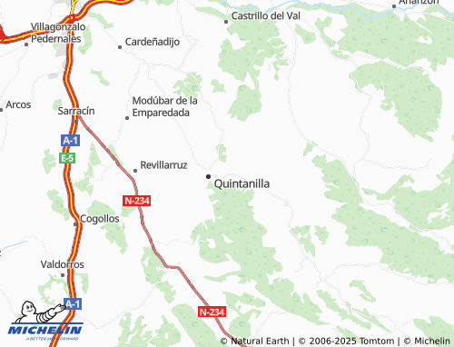 Kaart MICHELIN Sopeña - ViaMichelin