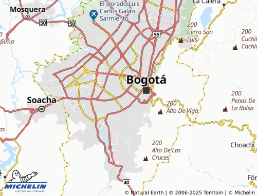 MICHELIN El Vergel map - ViaMichelin