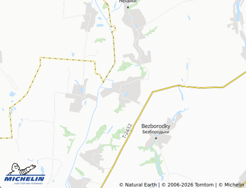 Mapa MICHELIN Bezpalche - ViaMichelin