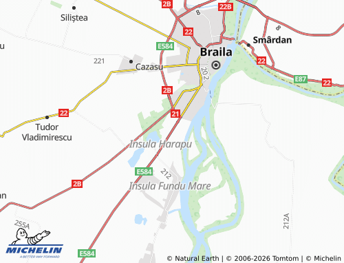 Mappa MICHELIN Vărsătura - ViaMichelin