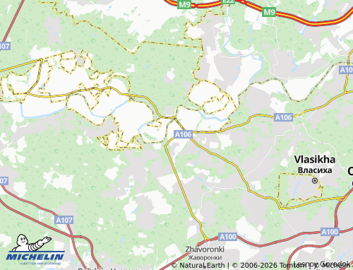 Carte MICHELIN Uspenskoye - ViaMichelin
