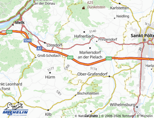 Mapa MICHELIN Winkel - ViaMichelin