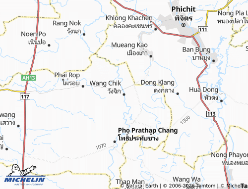 Mapa MICHELIN Wang Chik - ViaMichelin