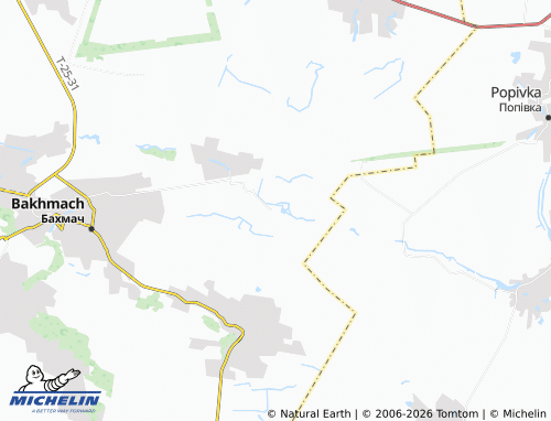 MICHELIN Hlyboke map - ViaMichelin