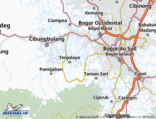 Mapa MICHELIN Purwasari - ViaMichelin