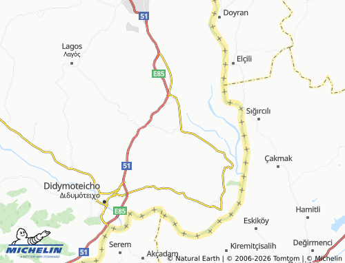 Carte MICHELIN Asimenio - ViaMichelin