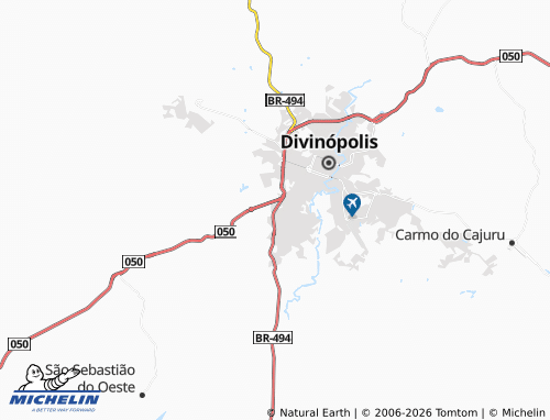 Mapa MICHELIN José Antônio Gonçalves - ViaMichelin