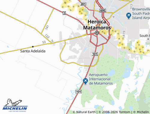 Mapa MICHELIN Las Misiones II - ViaMichelin