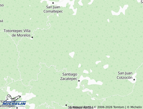 Mappa MICHELIN San Juan Metaltepec - ViaMichelin