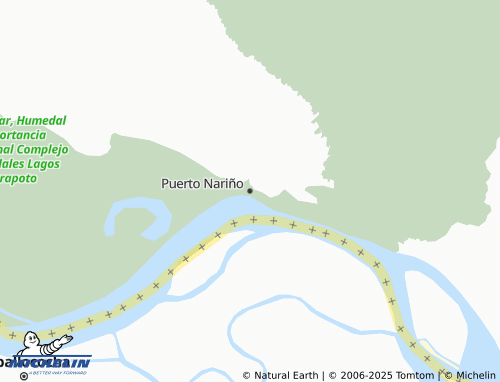 MICHELIN Puerto Nariño map - ViaMichelin