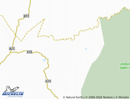 Mappa MICHELIN Lions Lodge - ViaMichelin