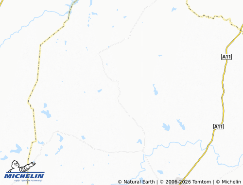 MICHELIN Benridge map - ViaMichelin
