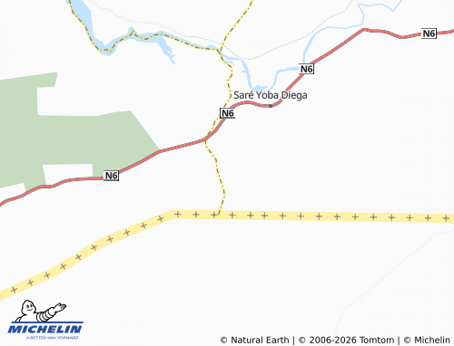 MICHELIN Sabari map - ViaMichelin