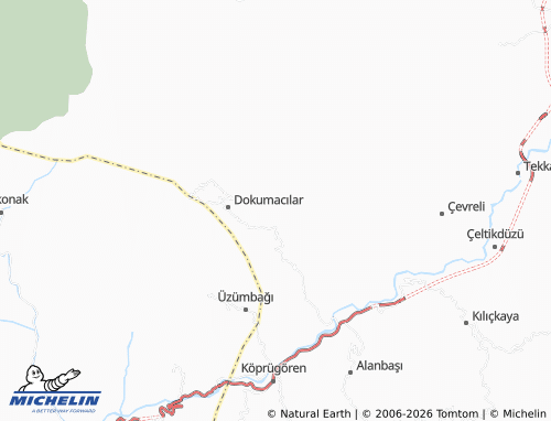 MICHELIN Yüncüler map - ViaMichelin