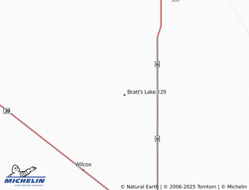 MICHELIN Bratt's Lake 129 map - ViaMichelin