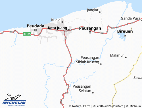 Mapa MICHELIN Blang Keutumba - ViaMichelin