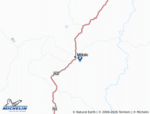 MICHELIN Mitzic map - ViaMichelin