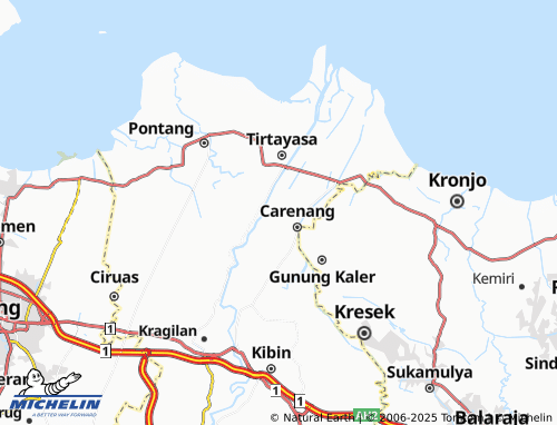 MICHELIN Siremen map - ViaMichelin