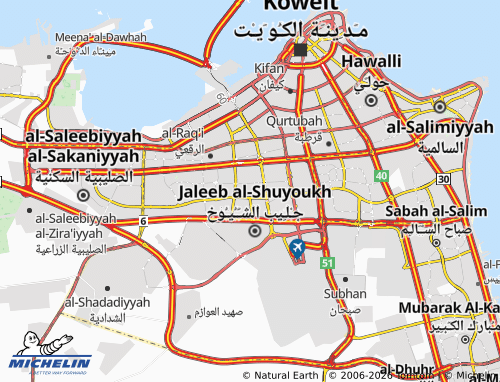 MICHELIN Al Rehab map - ViaMichelin