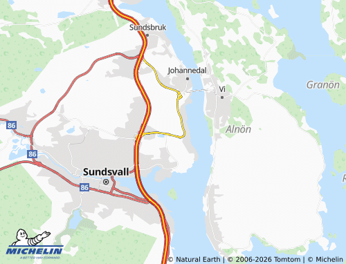 Carte MICHELIN Tunadal - ViaMichelin