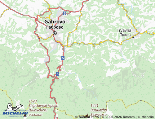 Carte MICHELIN Balanite - ViaMichelin