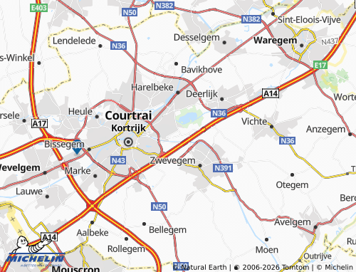 Mappa MICHELIN Stasegem - ViaMichelin