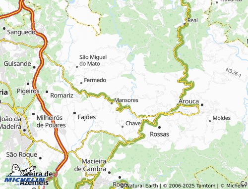 MICHELIN-Landkarte Mata - ViaMichelin