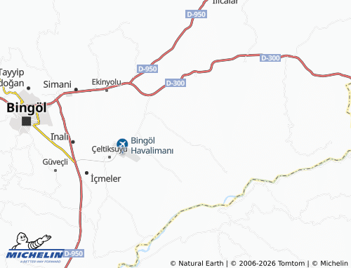 MICHELIN-Landkarte İncesu - ViaMichelin