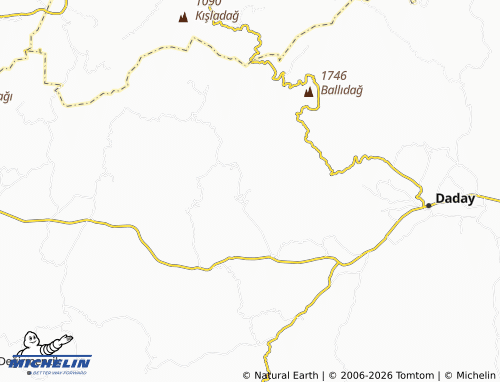 Mapa MICHELIN Okluk - ViaMichelin