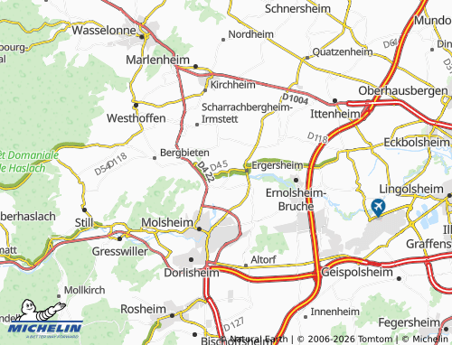 Mapa MICHELIN Wolxheim - ViaMichelin