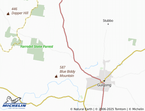 MICHELIN Beryl map - ViaMichelin