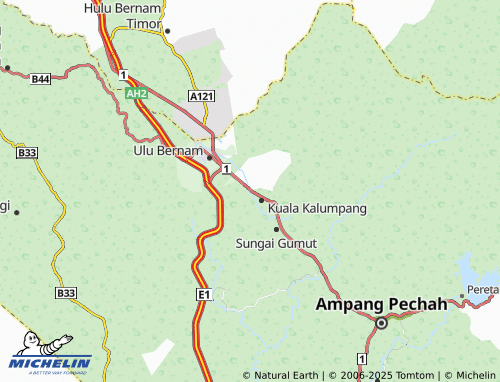 MICHELIN Kampung K.L. Tin Kalumpang map - ViaMichelin