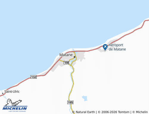 Mapa MICHELIN Matane - ViaMichelin