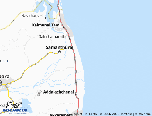 Mappa MICHELIN Ninthavur 16 - ViaMichelin