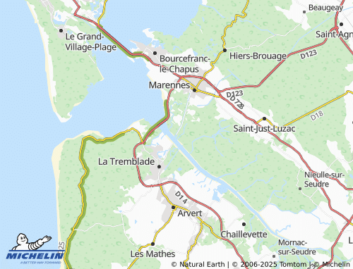 Mappa MICHELIN La Cayenne - ViaMichelin
