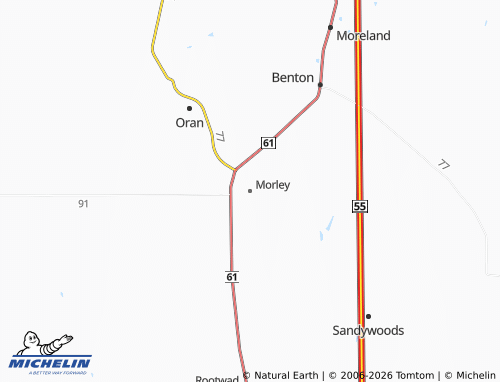 Mappa MICHELIN Morley - ViaMichelin
