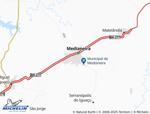 MICHELIN Centro map - ViaMichelin