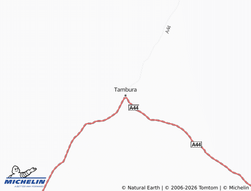 Kaart MICHELIN Tambura - ViaMichelin