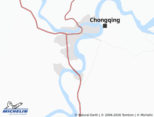 Mapa MICHELIN Hechuan - ViaMichelin