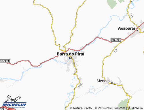 MICHELIN Chácara Farani map - ViaMichelin