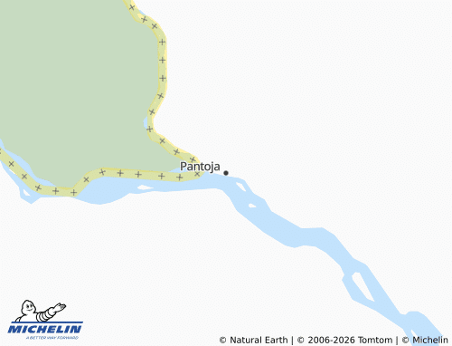 MICHELIN-Landkarte Pantoja - ViaMichelin